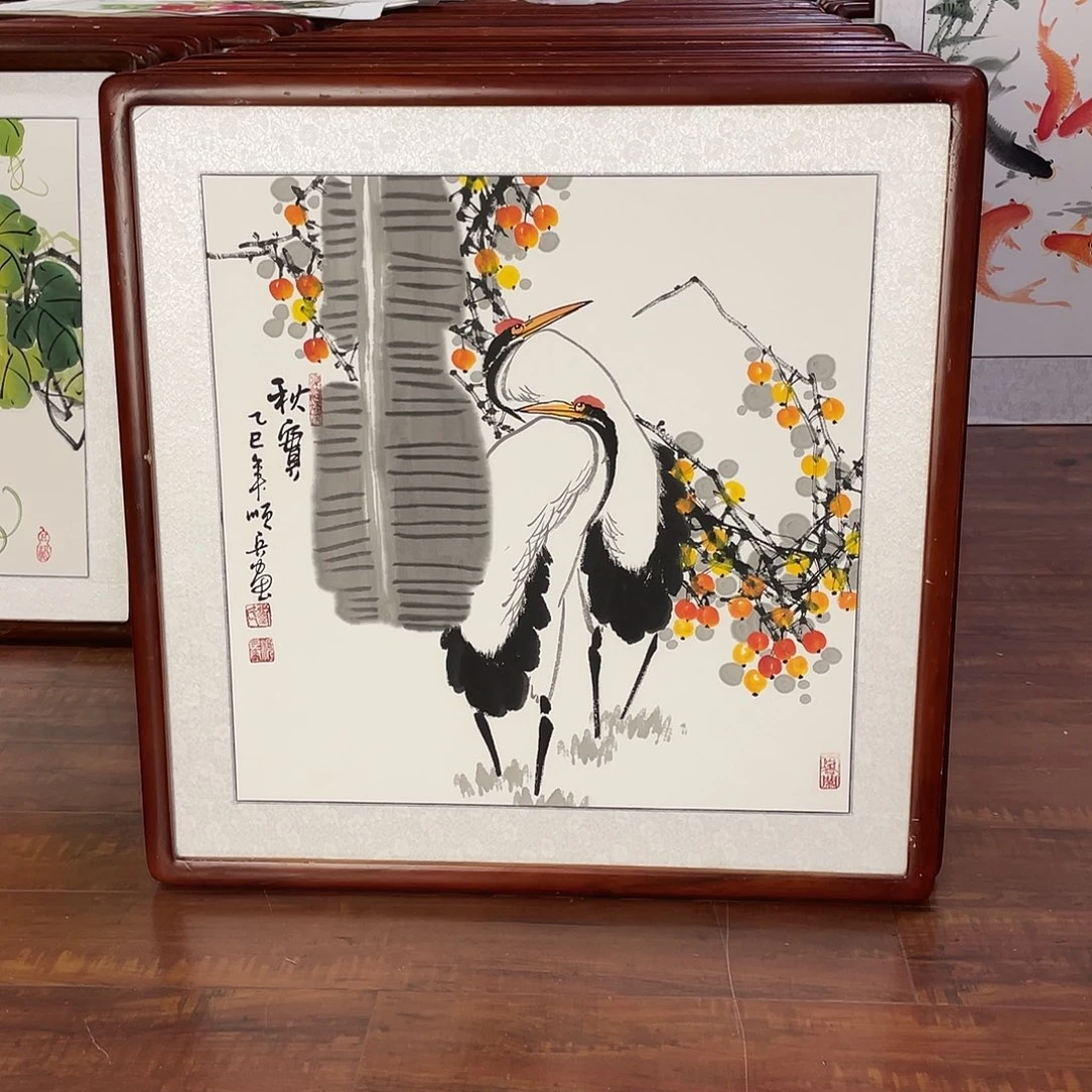 国画带框尺寸63*63厘米