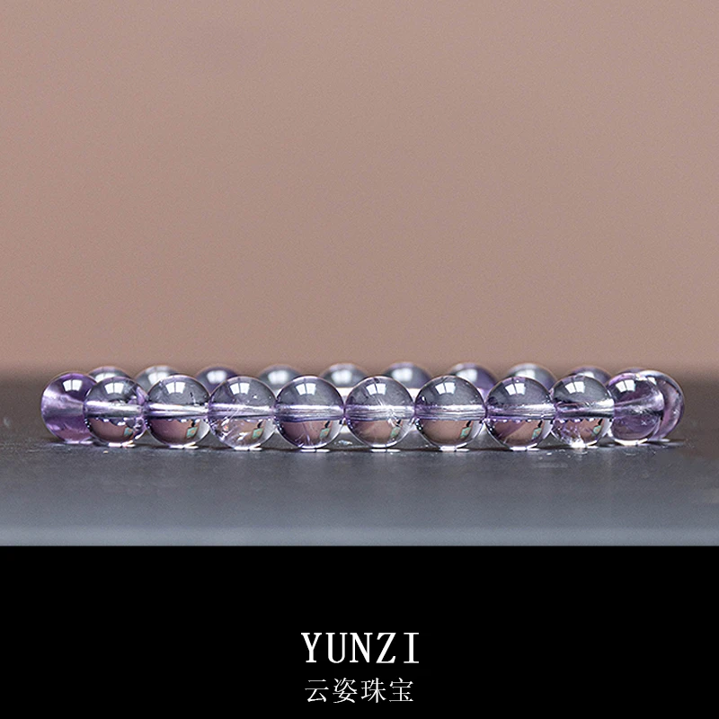 天然净体玻利维亚半盆紫水晶手串 尺寸可选 产品多样性发一