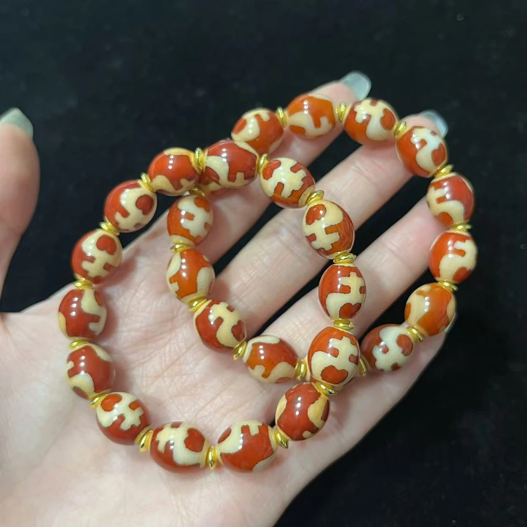 【曹美丽精选】 H81551-玛瑙diy手串（宝瓶）-多样性发其一-11mm