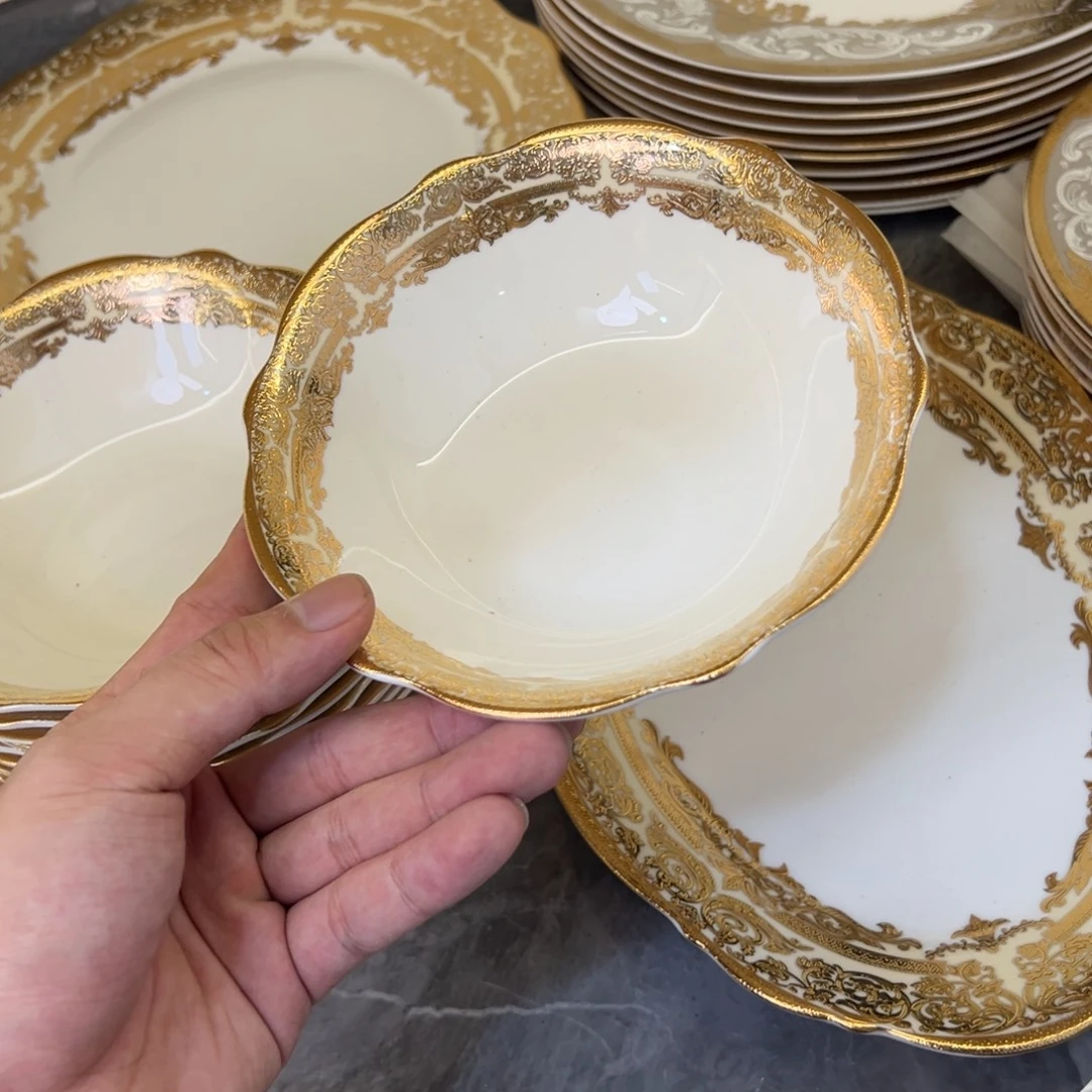 瓷片6寸水果碗两个一单