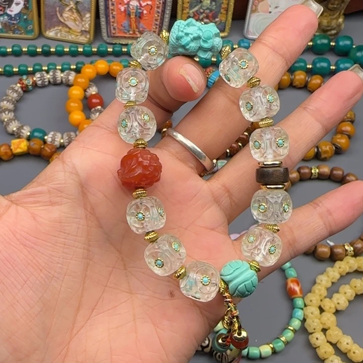 *****琉璃手工艺品菩提