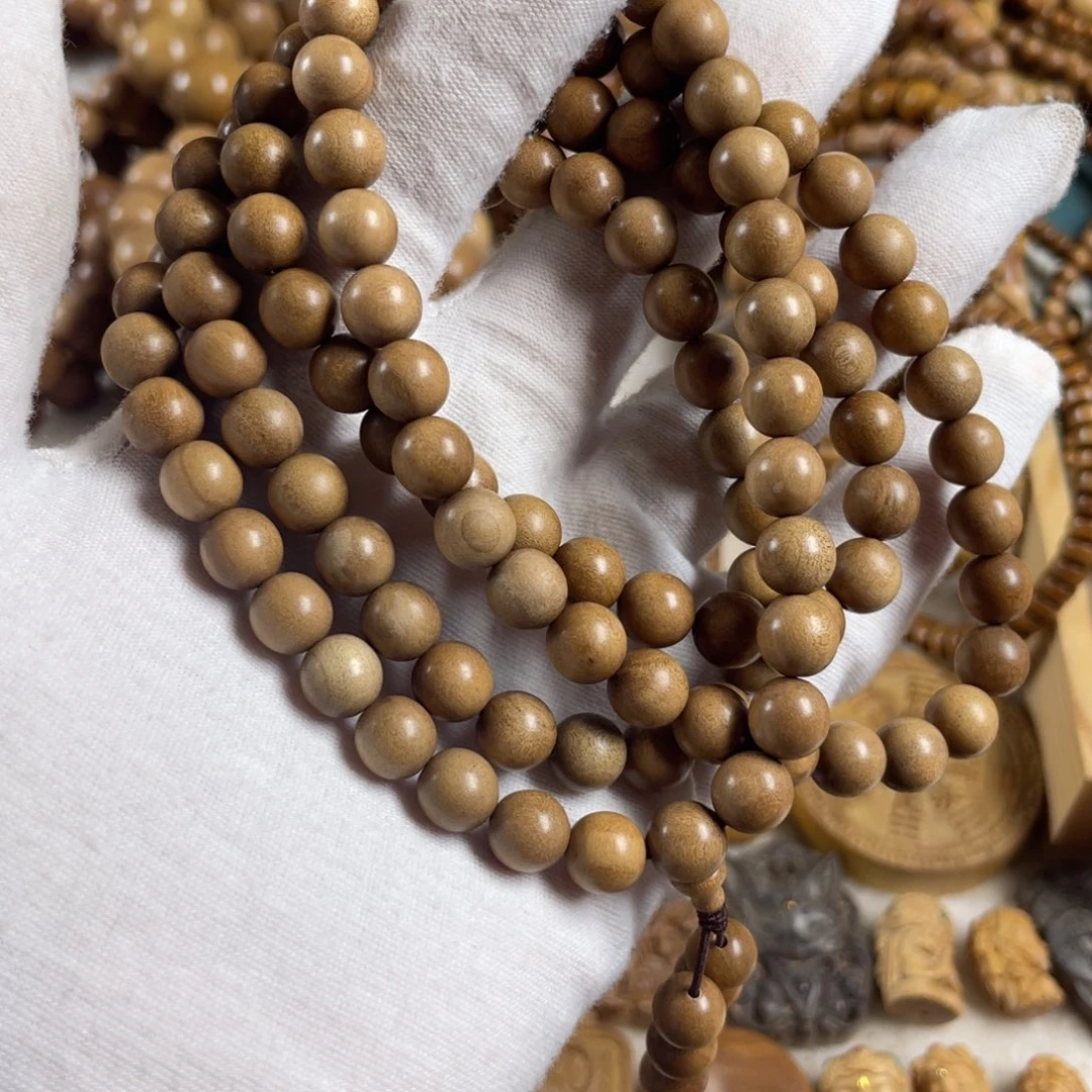 檀香木手串/手链/老山檀香108✖️0.8