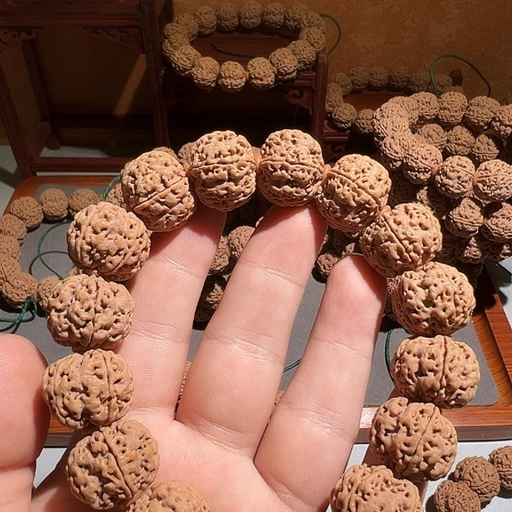 清***瘾吊坠金刚菩提20梅花双龙