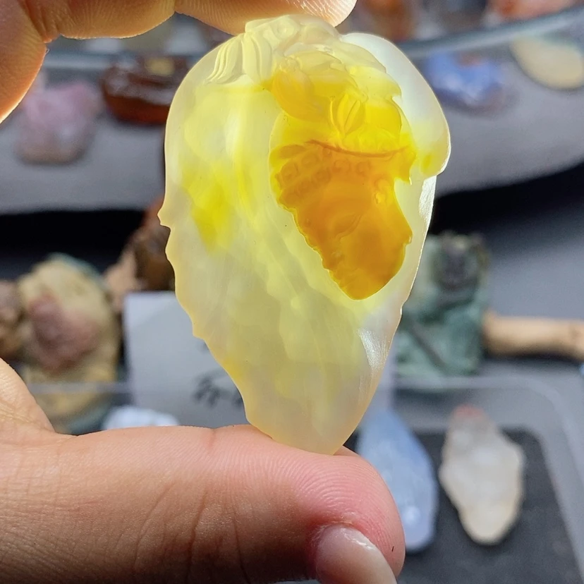 【闪购商品】未镶嵌吊坠定制玛瑙