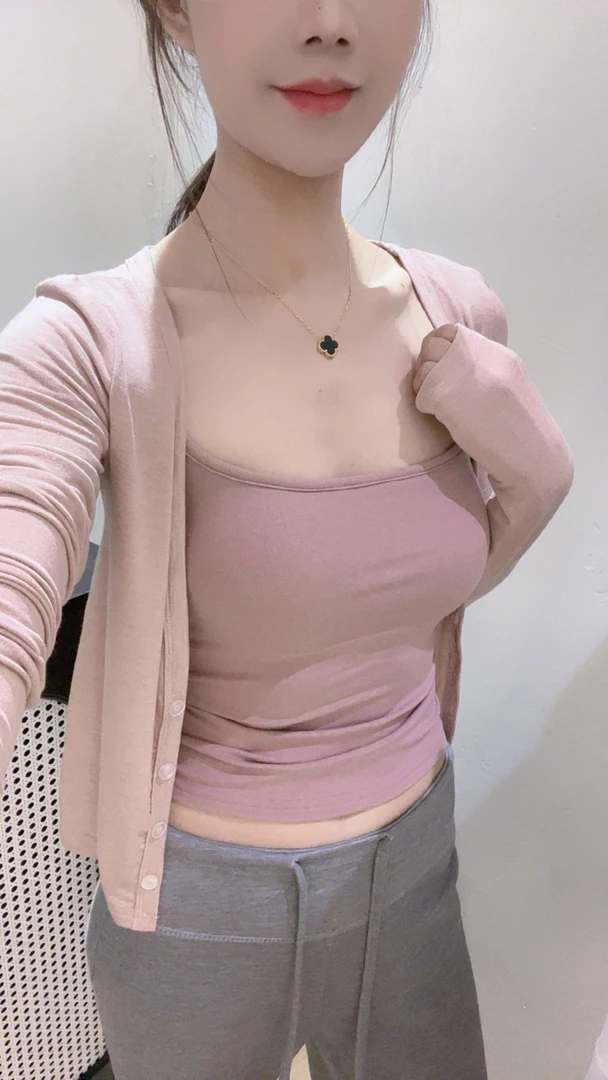 【6008】韩漫画2cm胸垫性感气质吊带「可拆胸垫橡短款皮筋款」