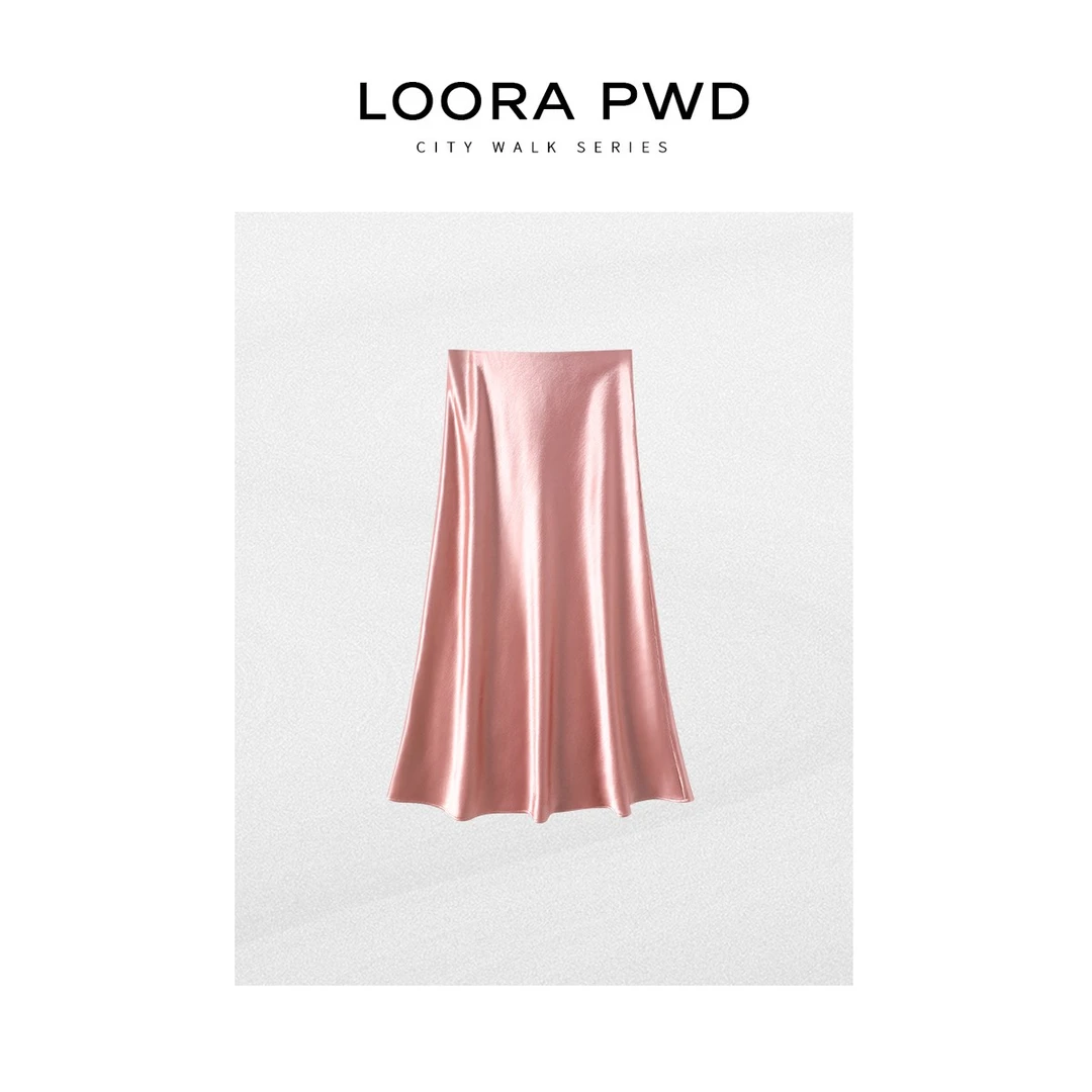 LOORAPWD/罗拉密码2025款气质轻奢半身裙25CJBF0081N