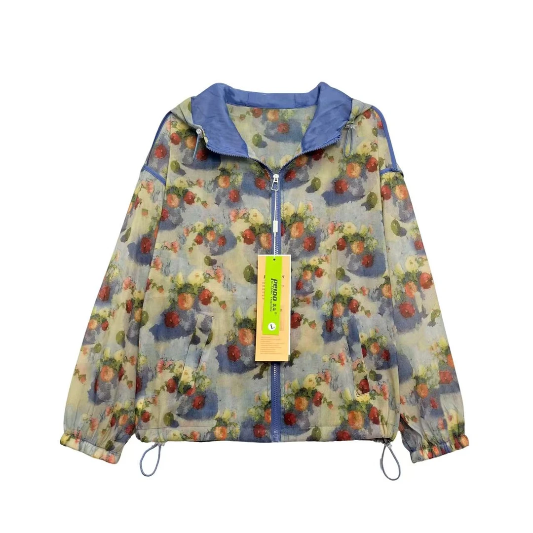 【夏日冰果】Y820夏日冰果轻奢暮云纱薄款防晒防紫外线UF50+防晒服