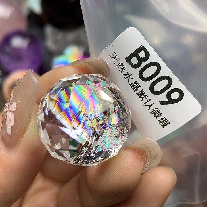 水晶吊坠银S925镶嵌安*水晶