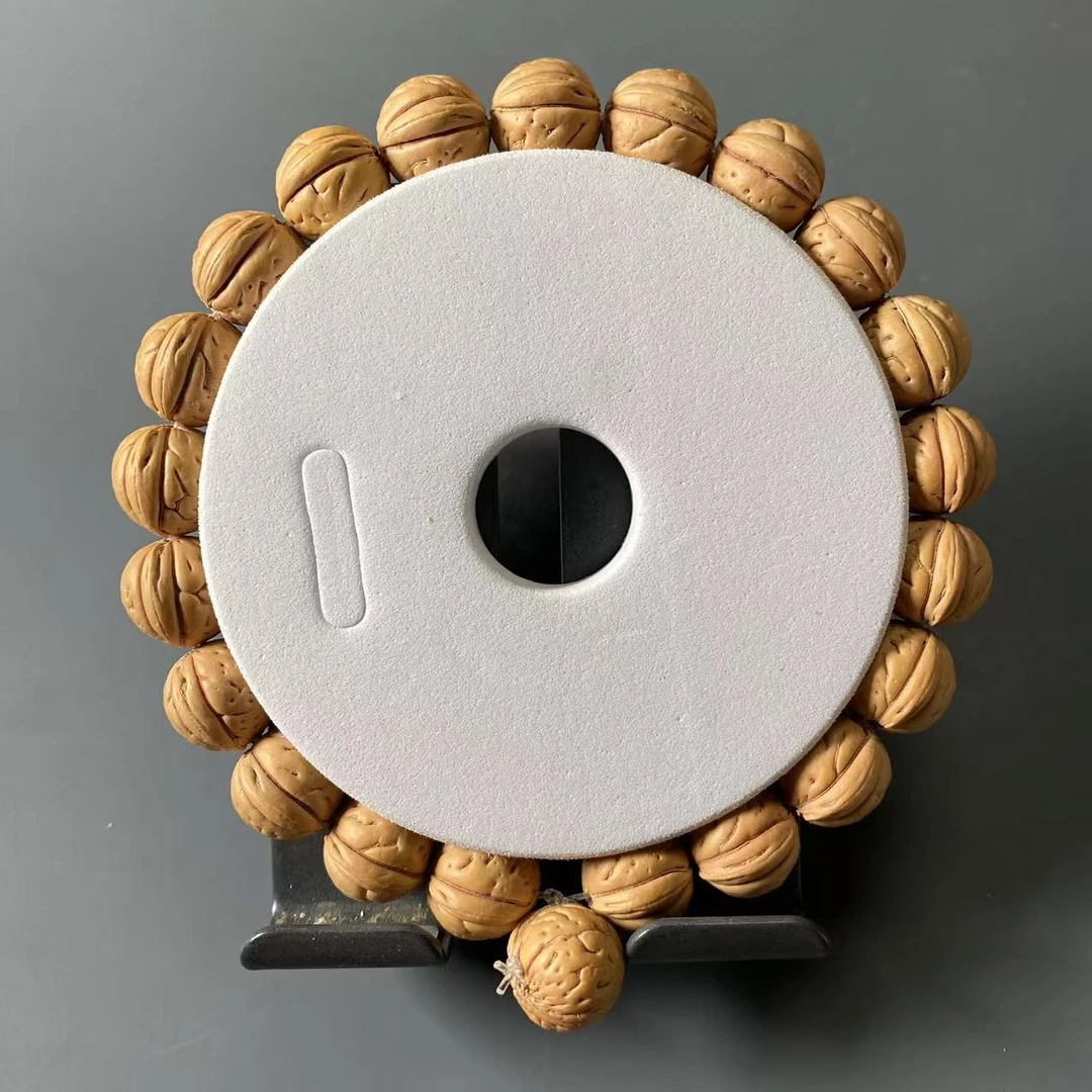 <盘锦小刀脐>11-12mm 原皮精尺无修磨 盘锦奶油皮野生桃核 小金豆