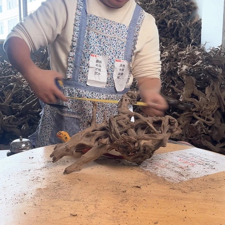 木403020 鱼缸造景根雕艺术22