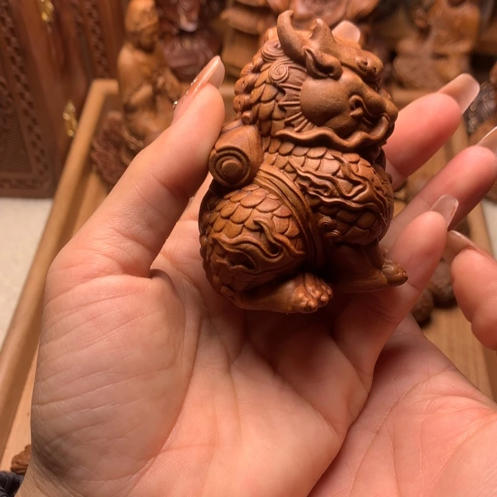 檀香木其他老山檀香手把件