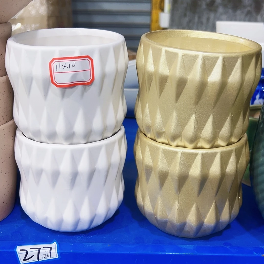 外贸尾单陶瓷花盆凑单10米包邮