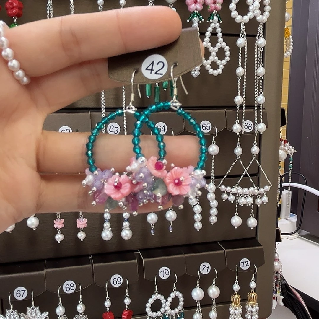 *****925银博雅手作S925纯银耳饰