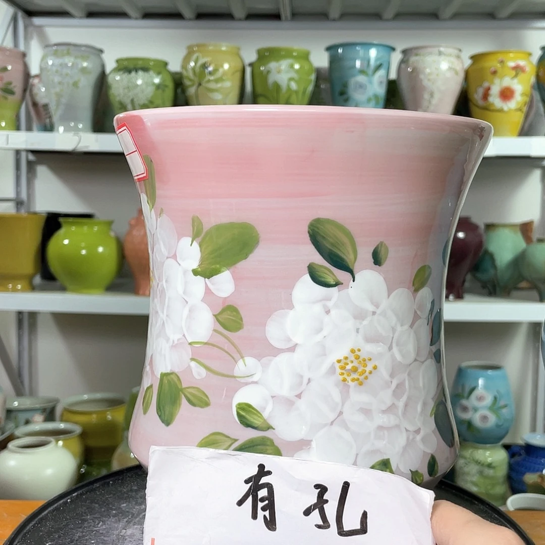 景德镇陶瓷花盆花器暇258