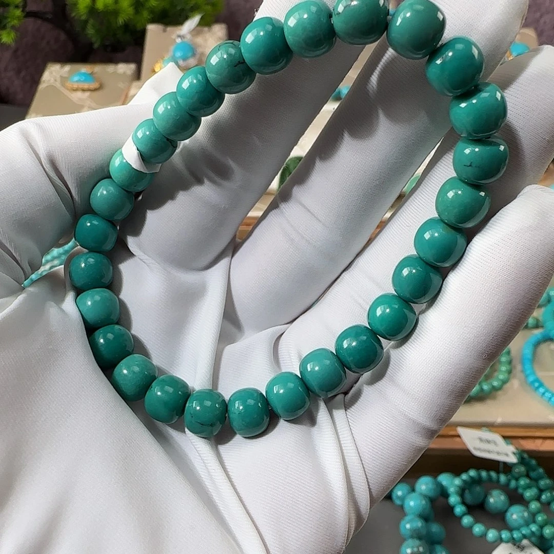 绿松石未镶嵌7mm➕手串