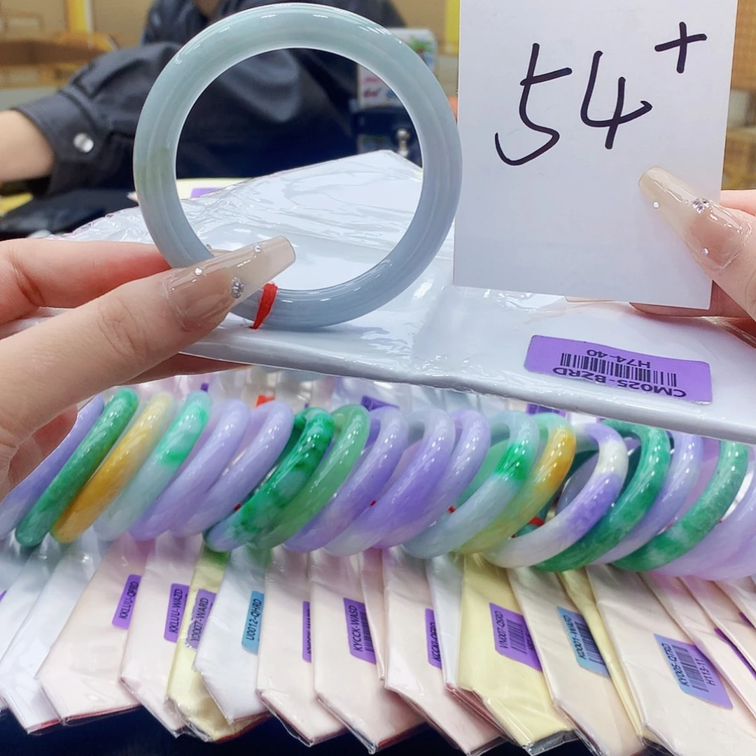 翡翠未镶嵌手镯nn