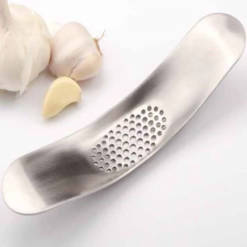 A263【压蒜神器】加厚压蒜器食品级不锈钢家用手动蒜泥神器