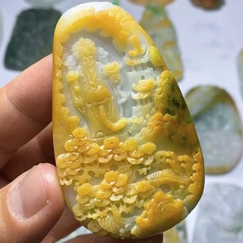 定制翡翠未镶嵌翡翠