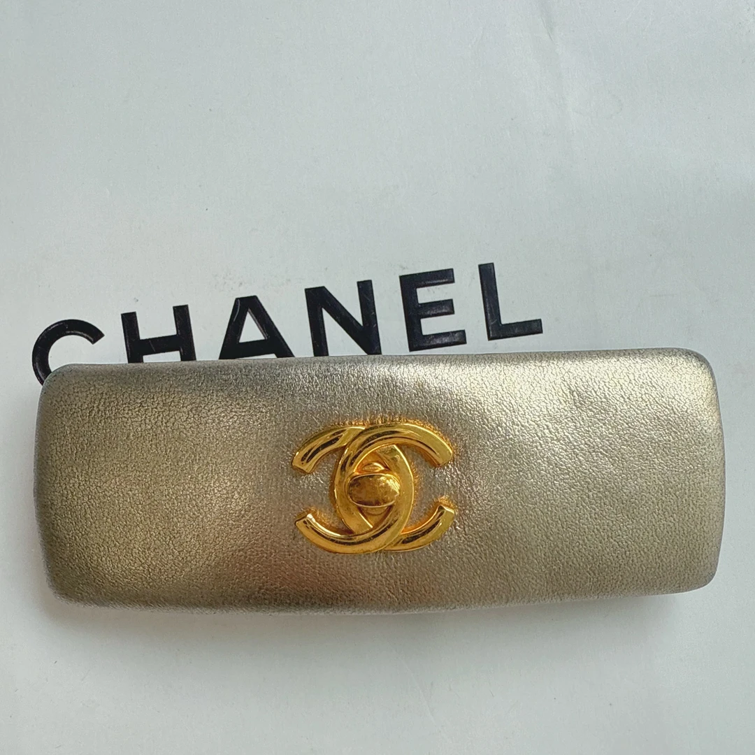 95新 Chanel/香奈儿 Chanel vintage香奈儿中古书包扣发卡