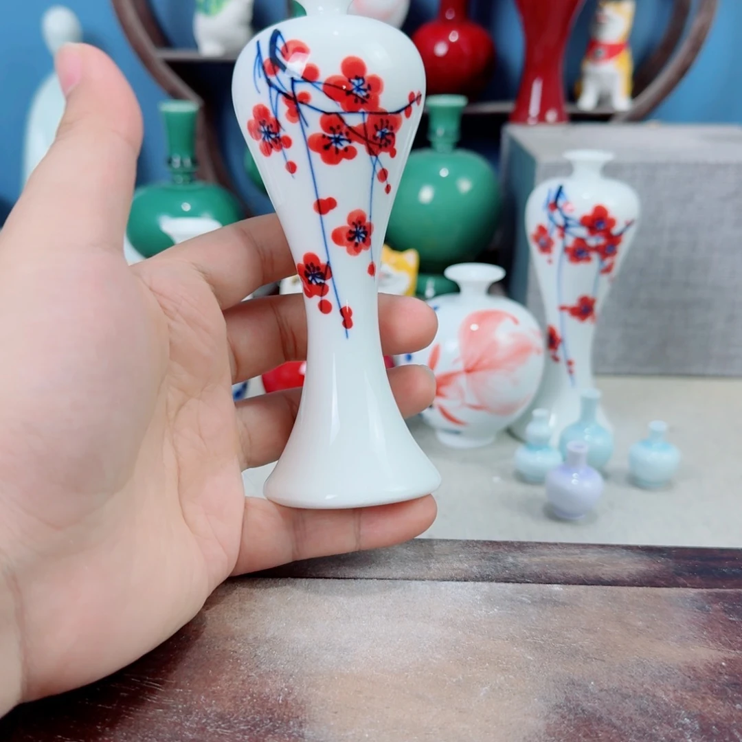 陶瓷手工小花器摆件