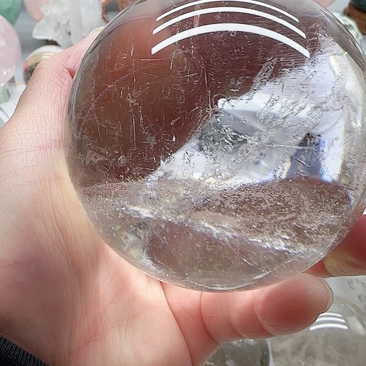 水晶球未镶嵌天然