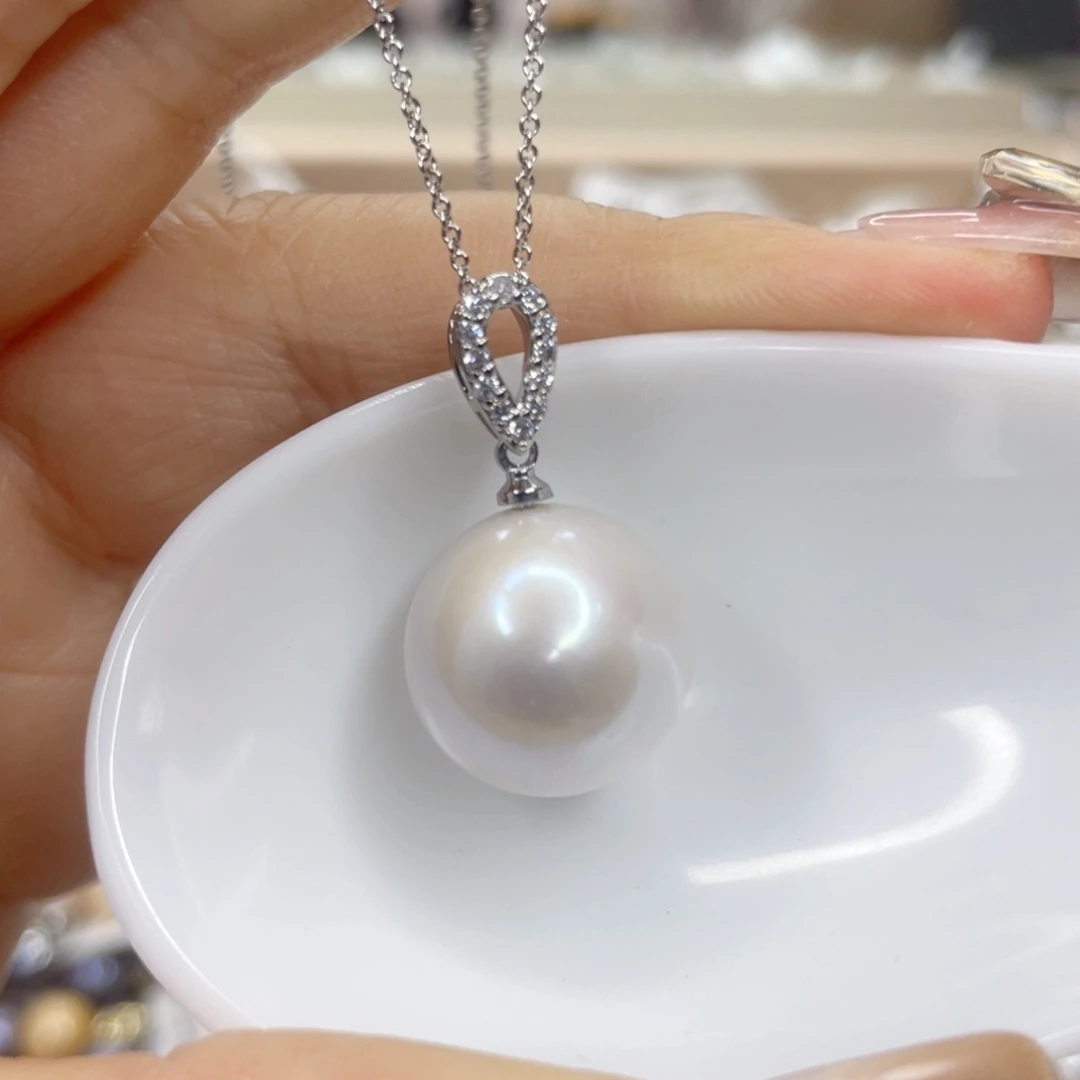淡水珍珠未镶嵌吊坠(赠链)