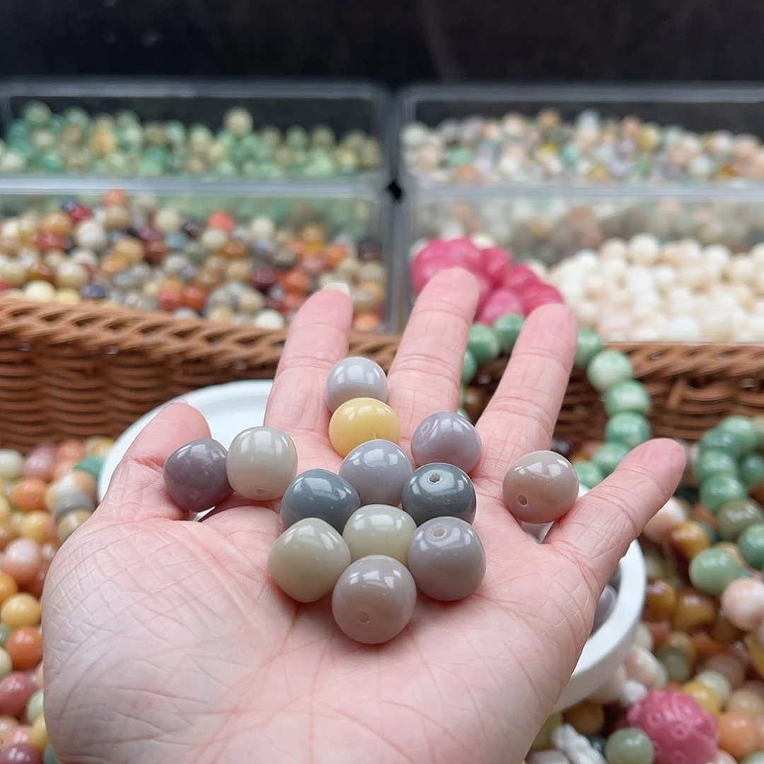 白玉菩提吊坠Z/13mm/60颗福利不售后