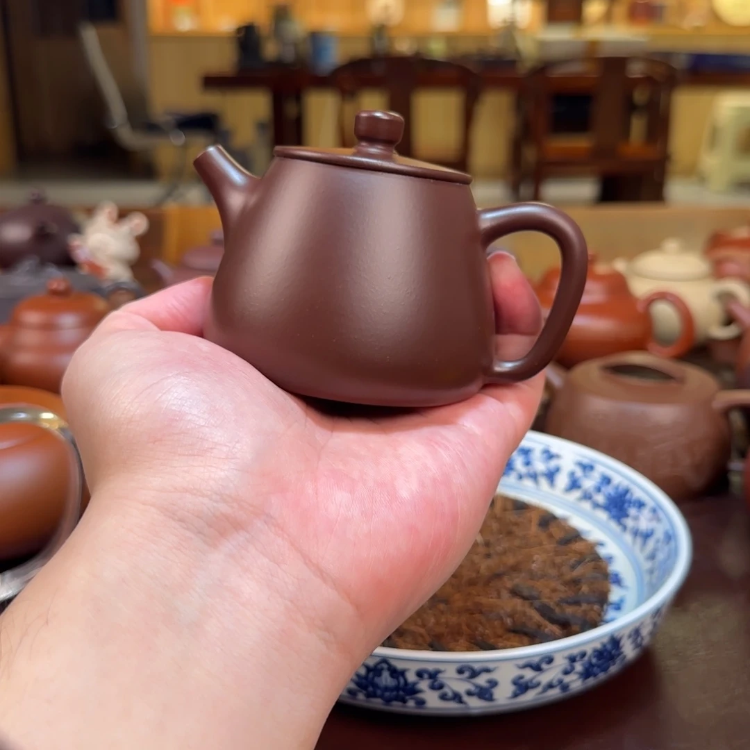 紫砂茶壶高石瓢紫砂壶