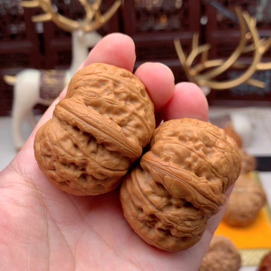 把件文玩核桃平谷元宝胖锭子  1号