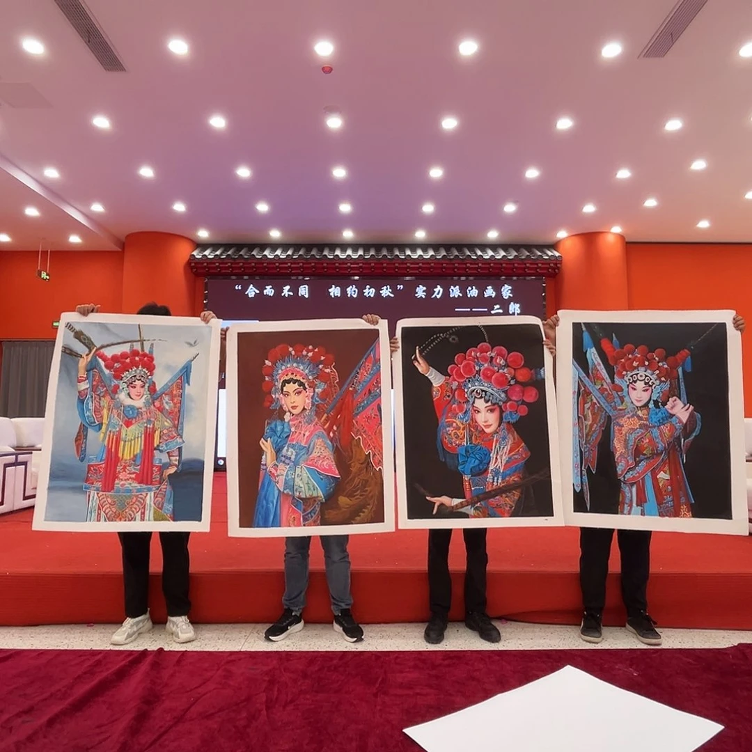 国画二郎展览原作