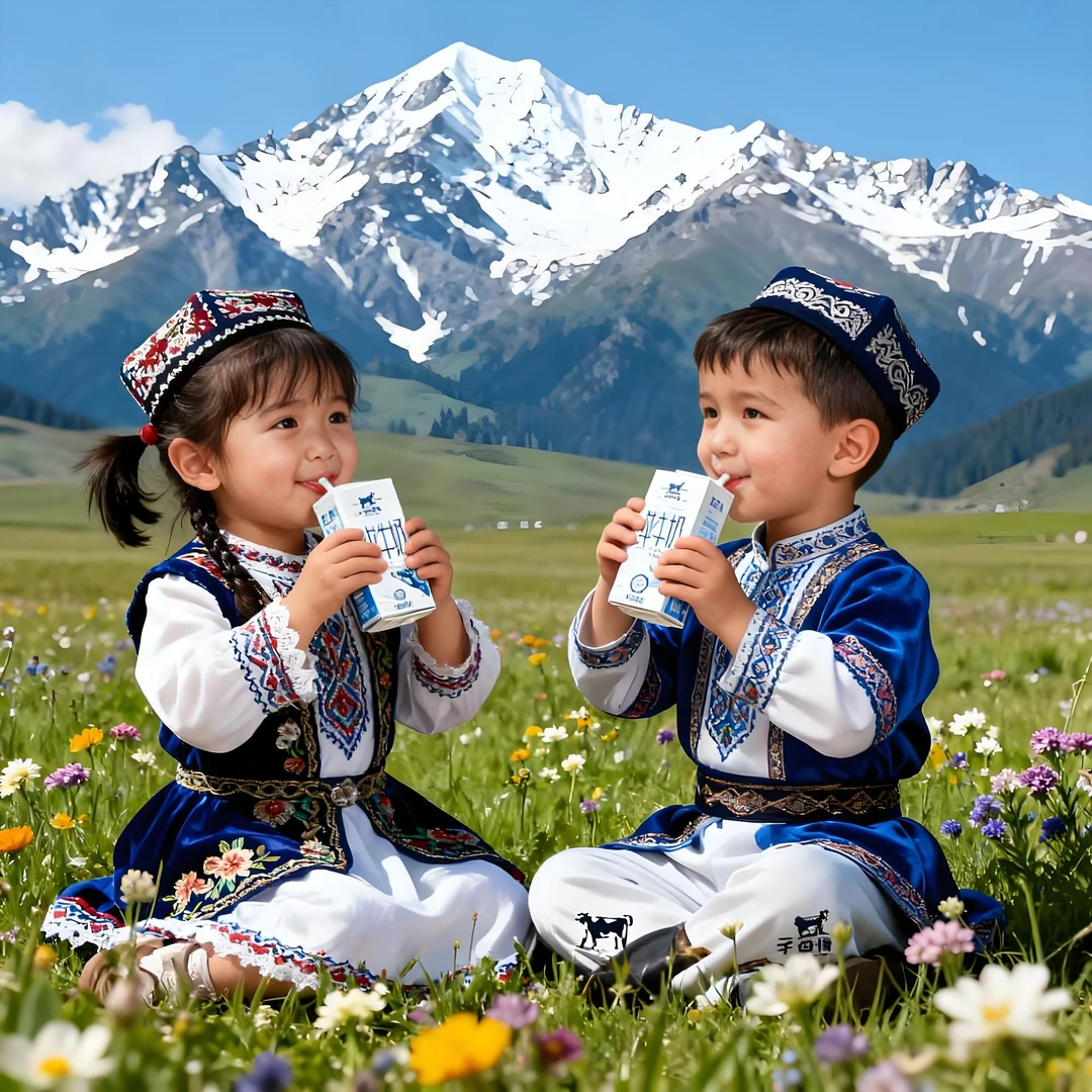 子母情全脂生牛乳新疆纯牛奶青少年学生中老年营养奶原生高钙早餐