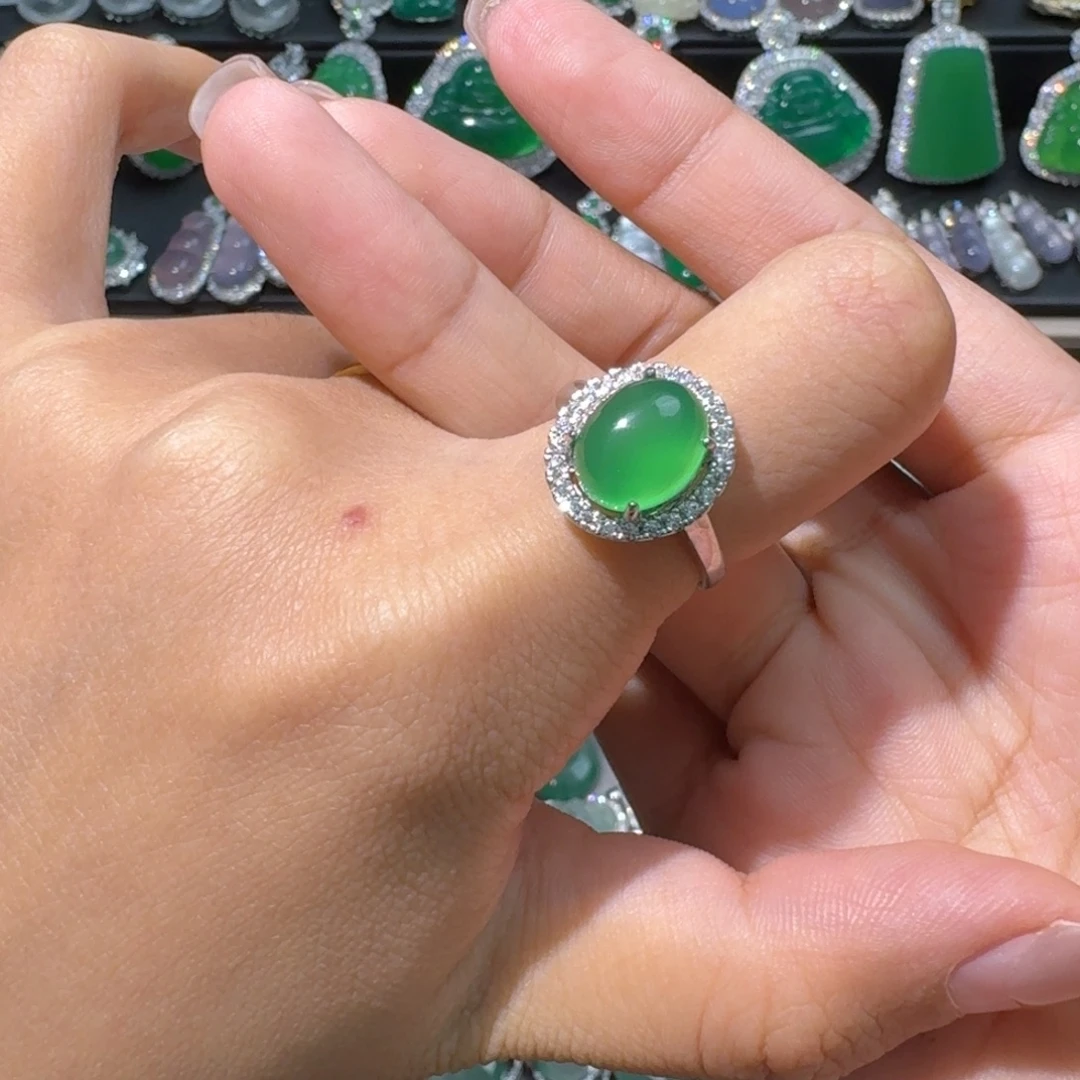 玛瑙/玉髓银S925镶嵌颈饰