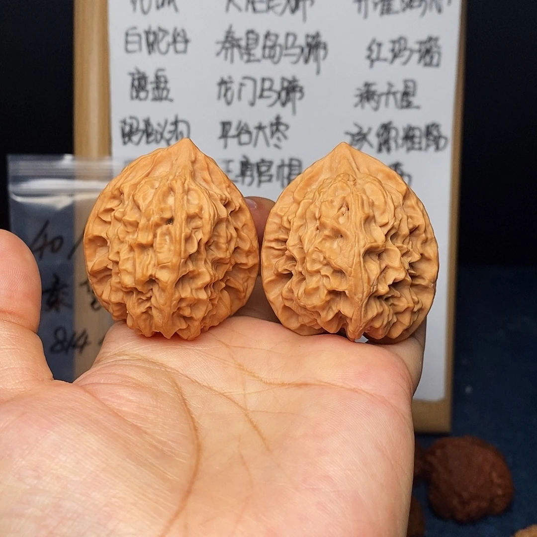 文玩核桃把件秦马