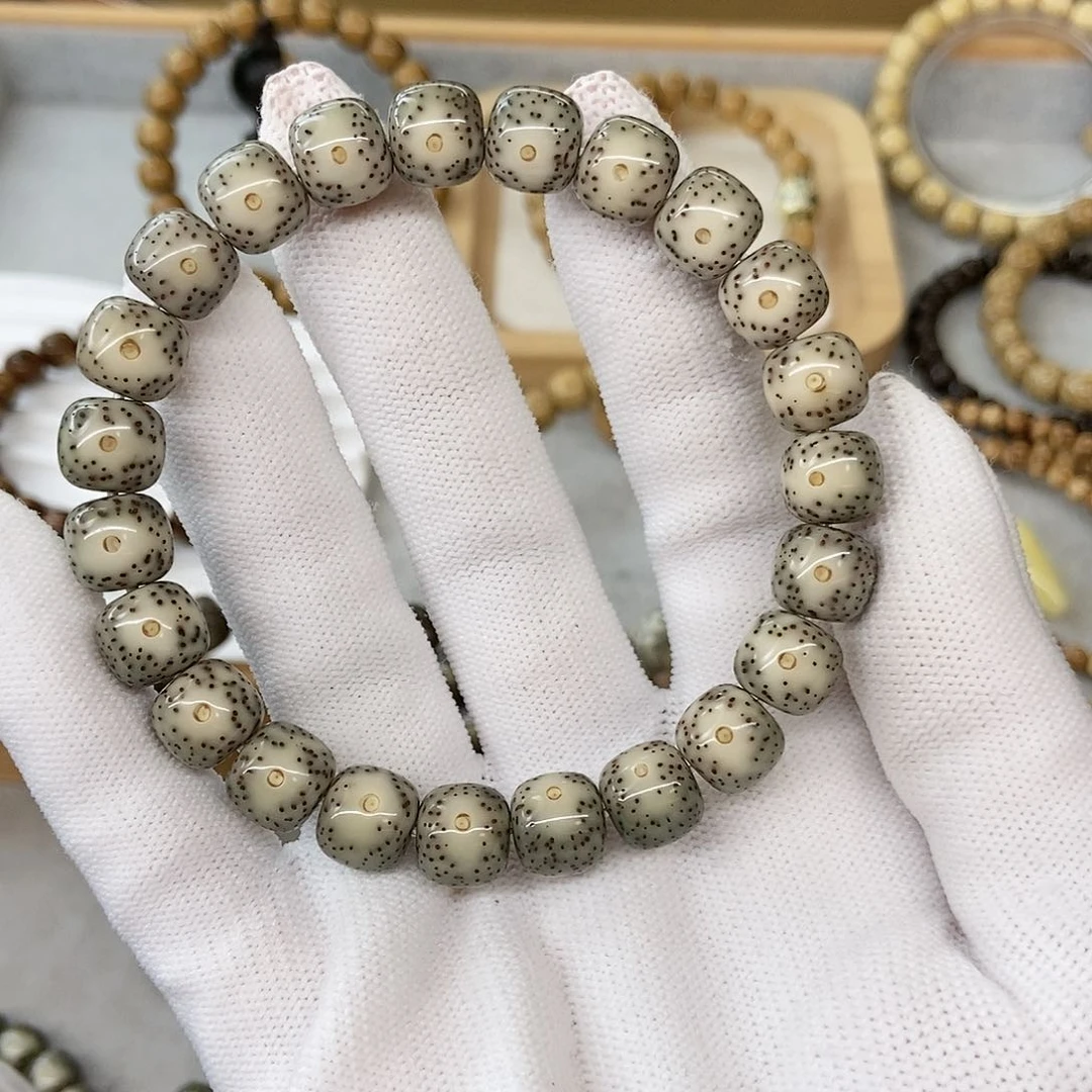 星月菩提手串楠10青花大眼睛