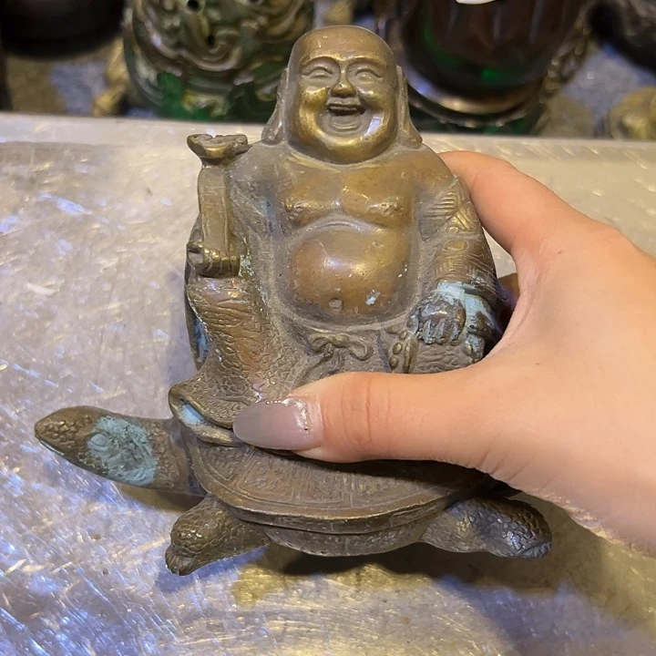 黄铜摆件，文房工艺品摆件