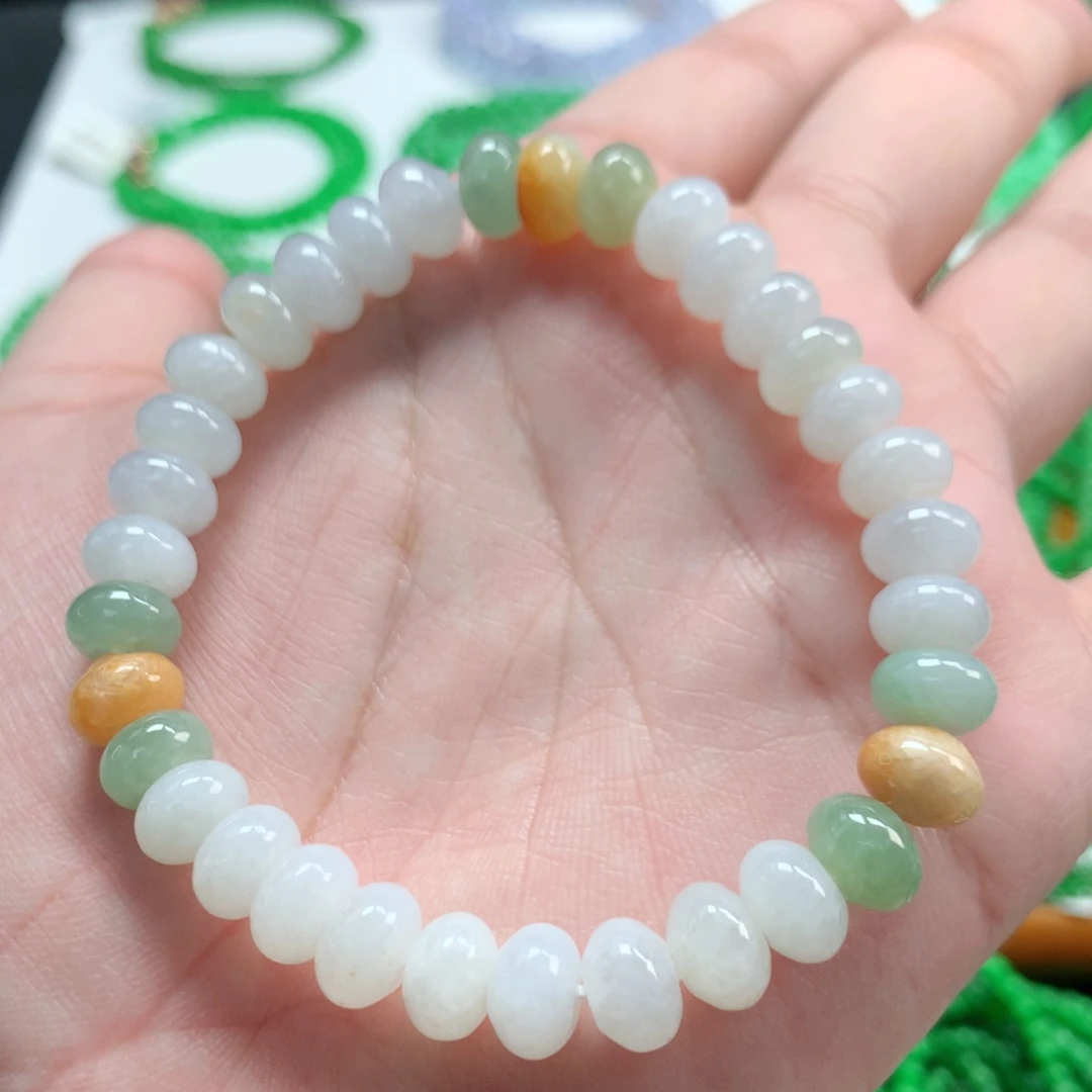 翡翠未镶嵌手链翡翠