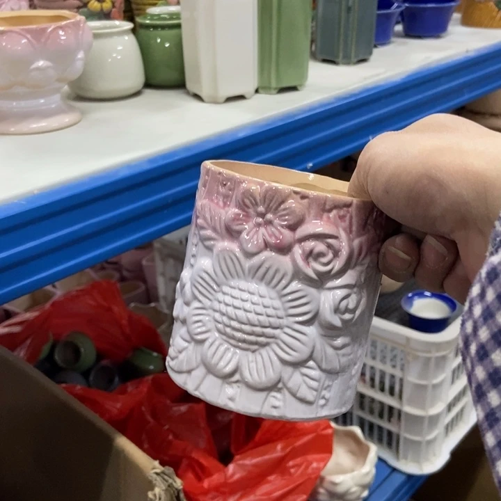 陶瓷花盆单场满9.9发9*10