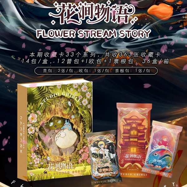 柠檬潮玩【宠粉】宫崎骏 灿卡文创 花涧物语 国卡二创 默认代拆