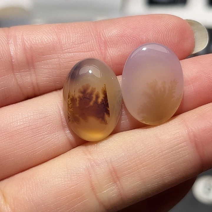 四***季玛瑙/玉髓未镶嵌吊坠(不含链)