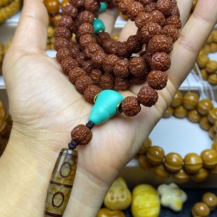 猴头核桃手串猴头手串手持脖挂