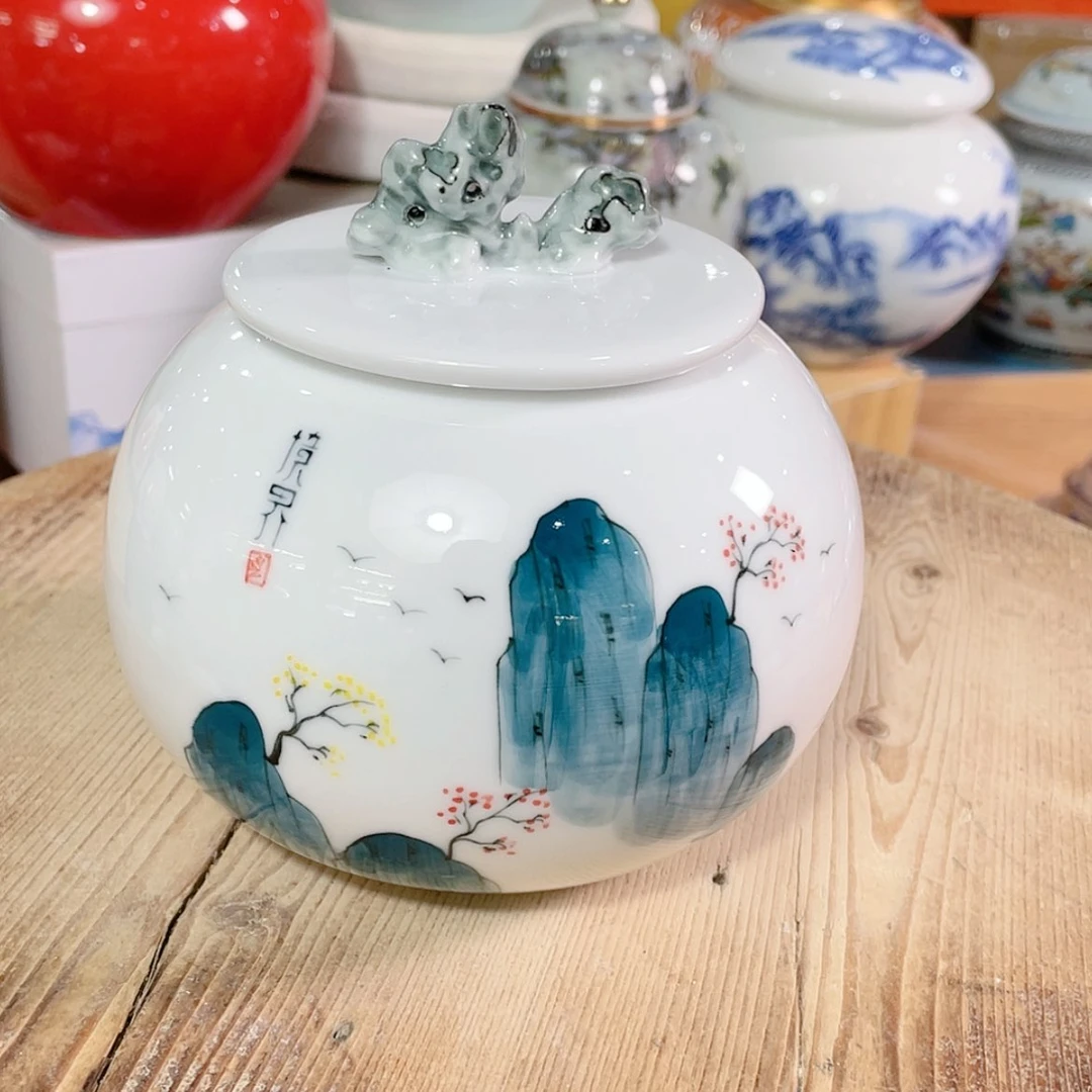 【闪购商品】罐陶瓷茶叶罐密封罐