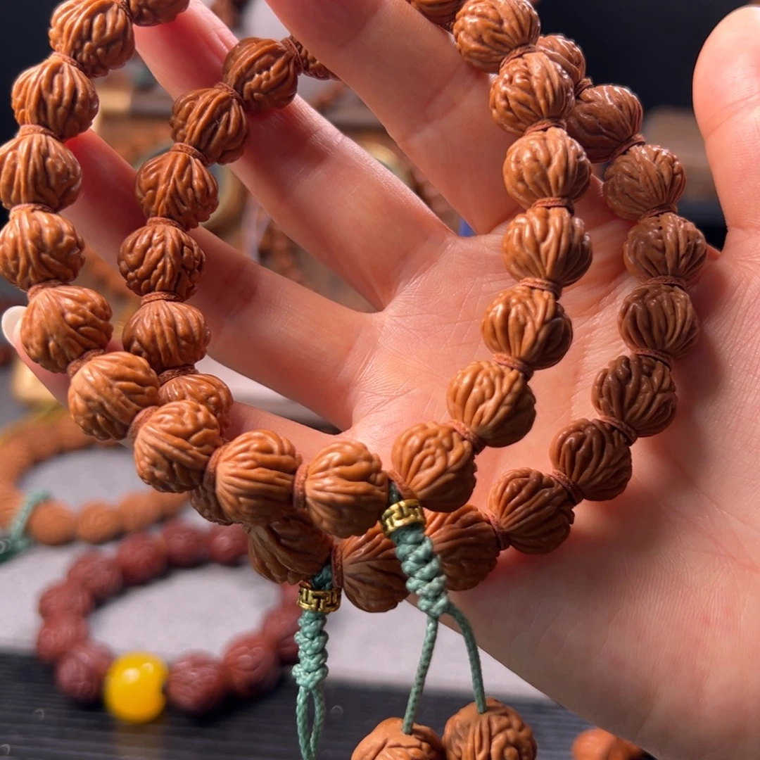 桃核吊坠14野生金豆