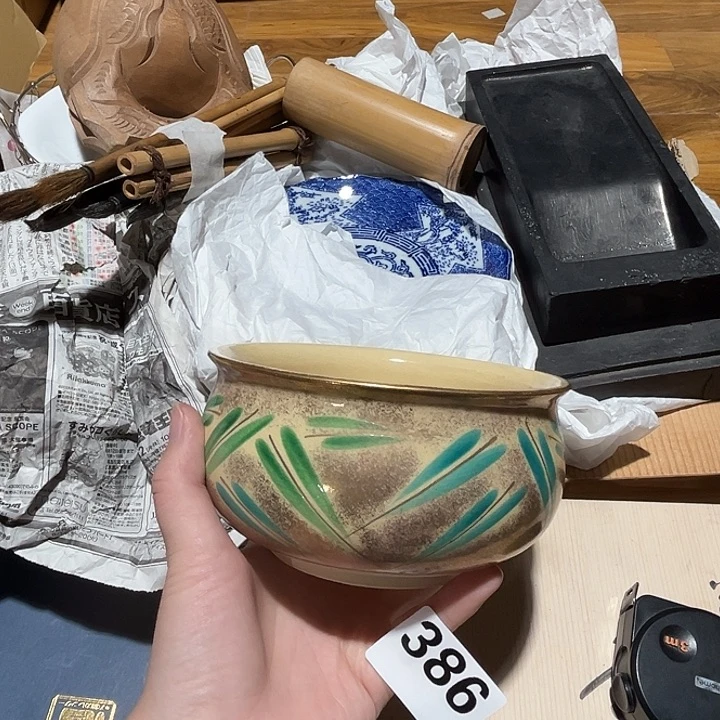 瓷片呀工艺品摆件瓷器摆件正能量