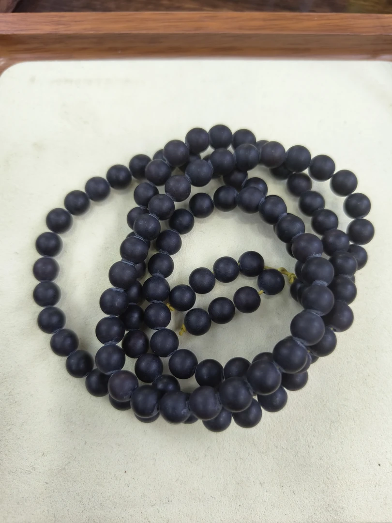 定制木珠0.8-108粒灯红-4351