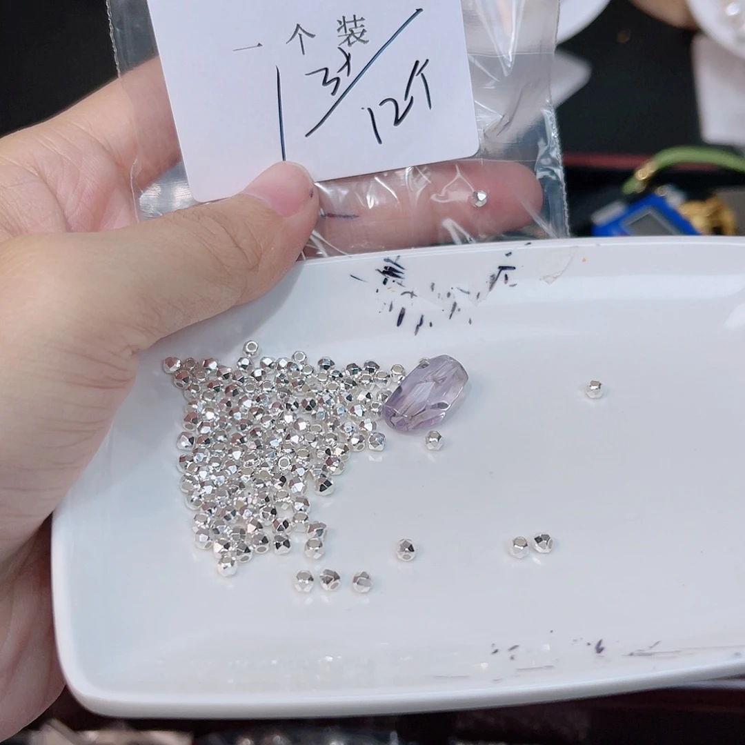 紫晶珠宝半成品银S925镶嵌41