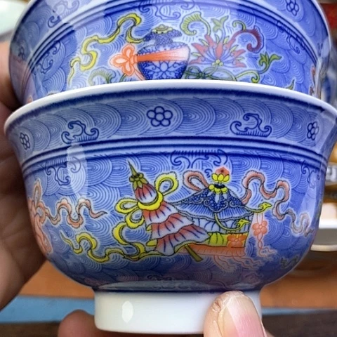 景德镇陶瓷藏式茶碗