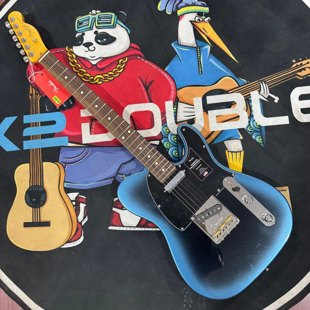 特价fender芬达电吉他0113940761美专2代tele玫瑰木指板暗夜蓝