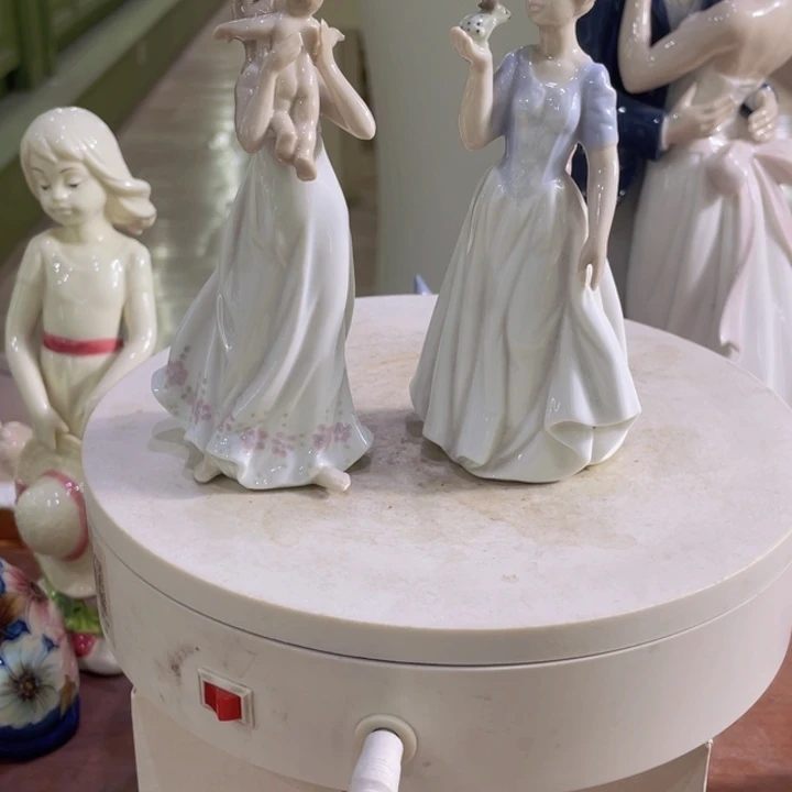 常***顺13cm尊匠瓷偶二个个