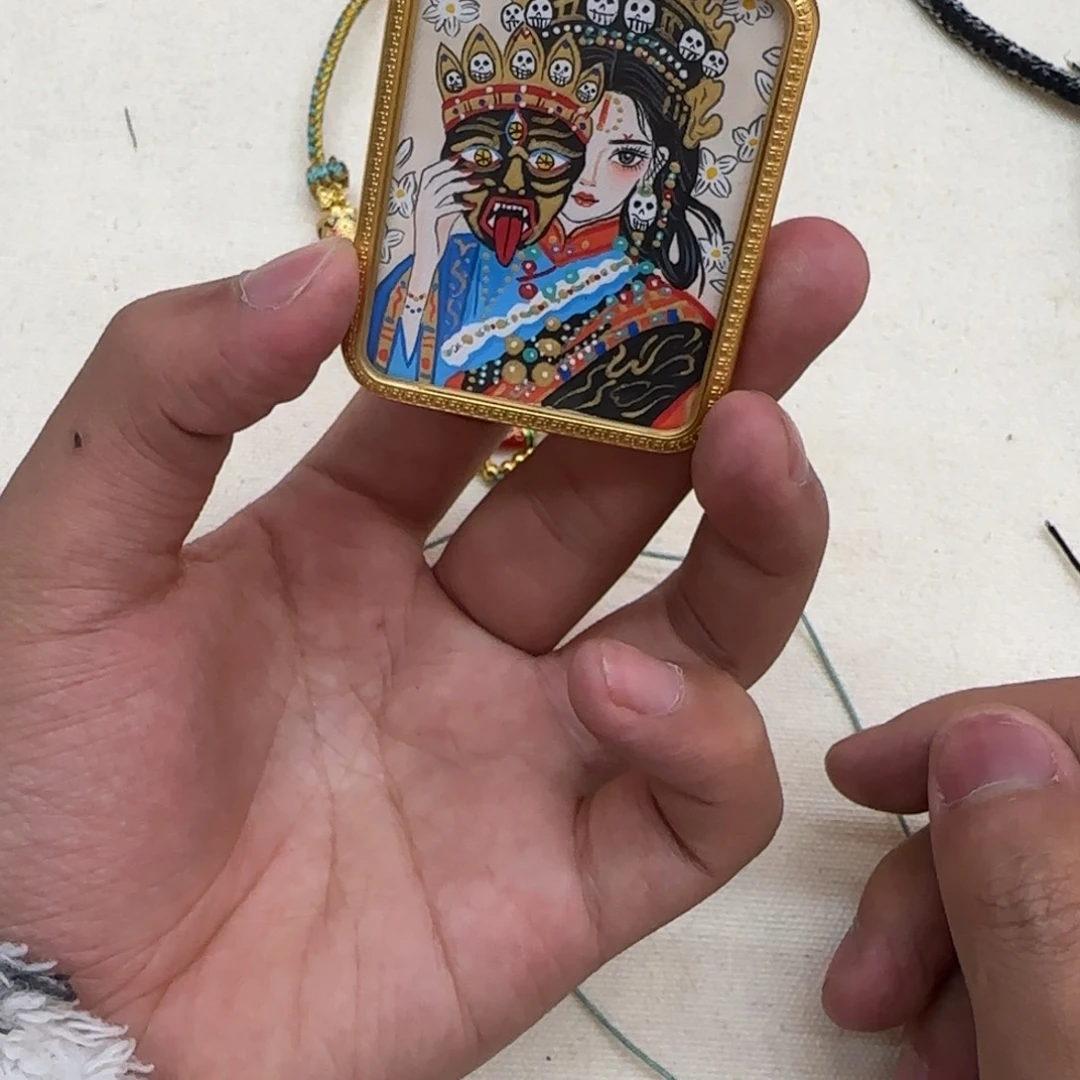 吊坠婷*哥木槿手绘直播间A0011