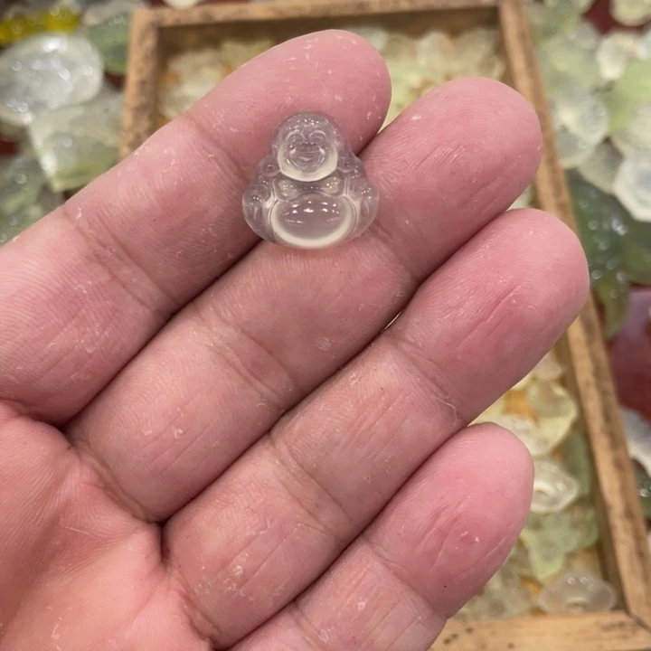 蛇纹石玉合金颈饰